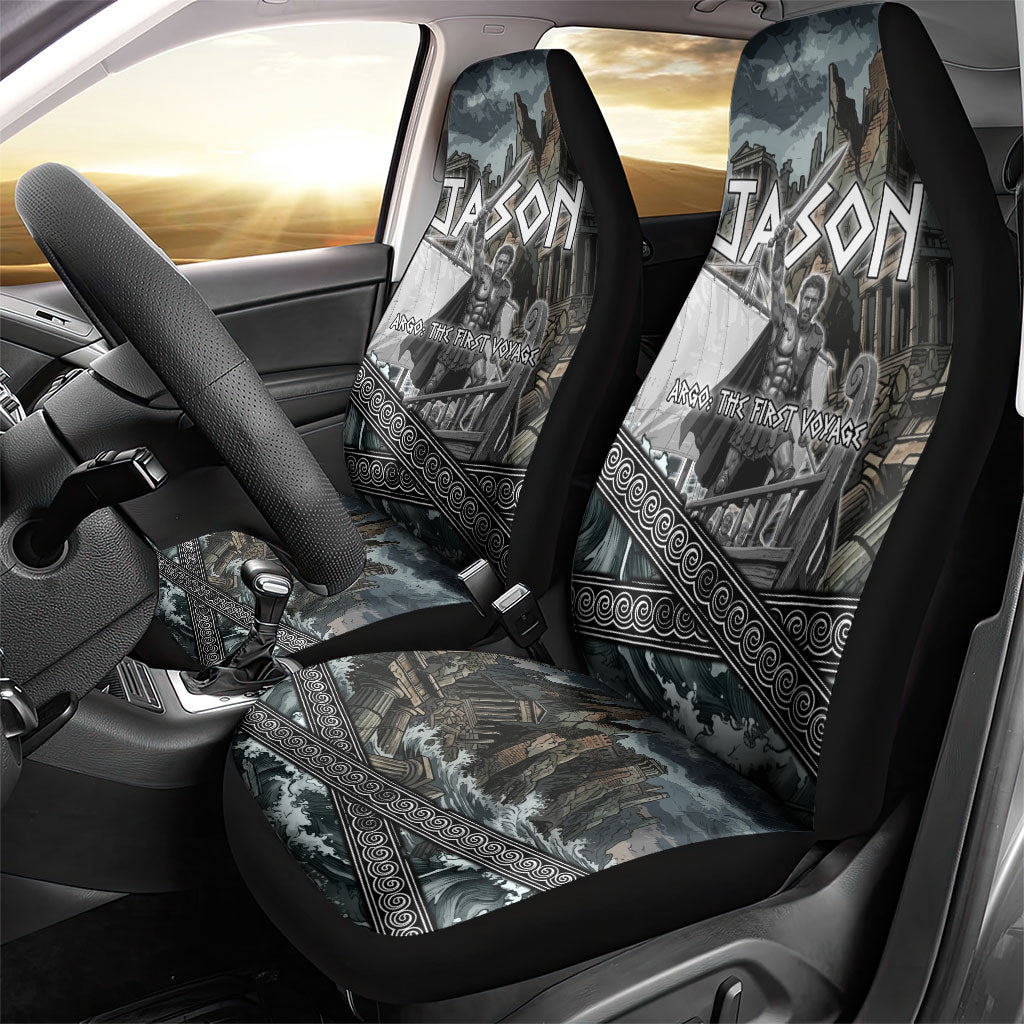Jason Argo The First Voyage Car Seat Cover Ancient Greek Mythology Heroic Warrior Dragon Battle