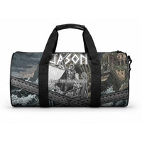 Jason Argo The First Voyage Duffle Bag Ancient Greek Mythology Heroic Warrior Dragon Battle