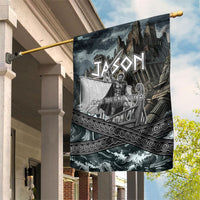 Jason Argo The First Voyage Garden Flag Ancient Greek Mythology Heroic Warrior Dragon Battle