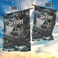 Jason Argo The First Voyage Garden Flag Ancient Greek Mythology Heroic Warrior Dragon Battle