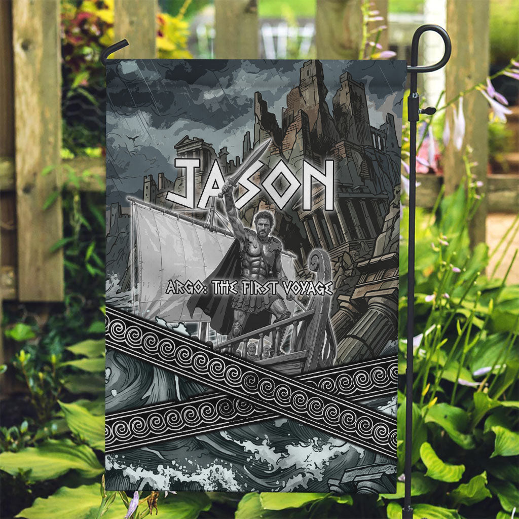 Jason Argo The First Voyage Garden Flag Ancient Greek Mythology Heroic Warrior Dragon Battle