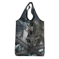 Jason Argo The First Voyage Grocery Bag Ancient Greek Mythology Heroic Warrior Dragon Battle