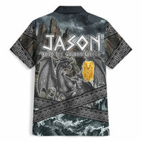 Jason Argo The First Voyage Hawaiian Shirt Ancient Greek Mythology Heroic Warrior Dragon Battle