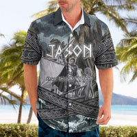 Jason Argo The First Voyage Hawaiian Shirt Ancient Greek Mythology Heroic Warrior Dragon Battle