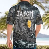 Jason Argo The First Voyage Hawaiian Shirt Ancient Greek Mythology Heroic Warrior Dragon Battle