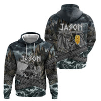 Jason Argo The First Voyage Hoodie Ancient Greek Mythology Heroic Warrior Dragon Battle