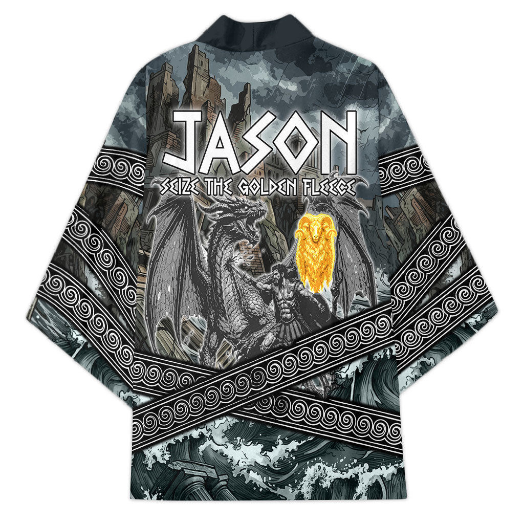 Jason Argo The First Voyage Kimono Ancient Greek Mythology Heroic Warrior Dragon Battle