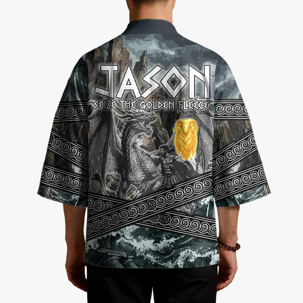 Jason Argo The First Voyage Kimono Ancient Greek Mythology Heroic Warrior Dragon Battle