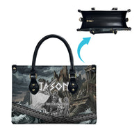 Jason Argo The First Voyage Leather Bag Ancient Greek Mythology Heroic Warrior Dragon Battle