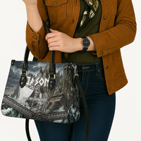 Jason Argo The First Voyage Leather Bag Ancient Greek Mythology Heroic Warrior Dragon Battle