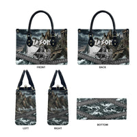 Jason Argo The First Voyage Leather Bag Ancient Greek Mythology Heroic Warrior Dragon Battle
