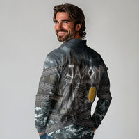 Jason Argo The First Voyage Long Sleeve Polo Shirt Ancient Greek Mythology Heroic Warrior Dragon Battle