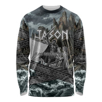 Jason Argo The First Voyage Long Sleeve Shirt Ancient Greek Mythology Heroic Warrior Dragon Battle