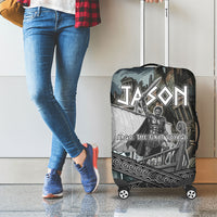 Jason Argo The First Voyage Luggage Cover Ancient Greek Mythology Heroic Warrior Dragon Battle