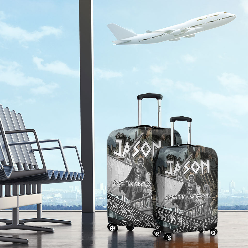 Jason Argo The First Voyage Luggage Cover Ancient Greek Mythology Heroic Warrior Dragon Battle
