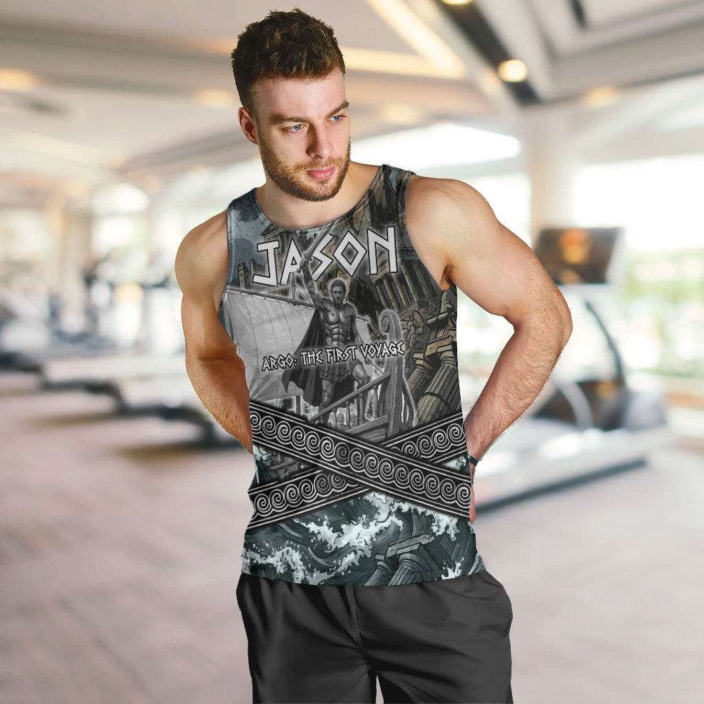 Jason Argo The First Voyage Men Tank Top Ancient Greek Mythology Heroic Warrior Dragon Battle