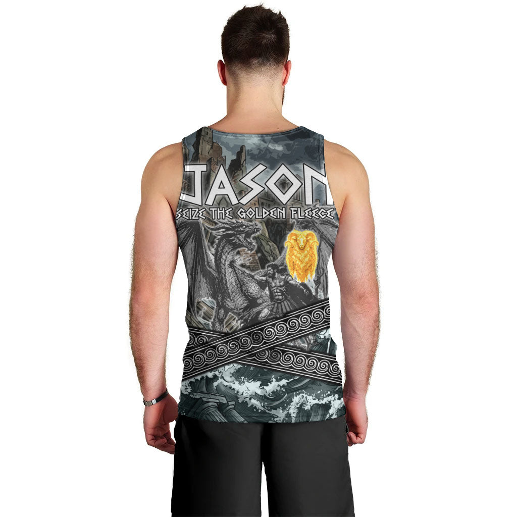 Jason Argo The First Voyage Men Tank Top Ancient Greek Mythology Heroic Warrior Dragon Battle
