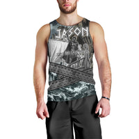Jason Argo The First Voyage Men Tank Top Ancient Greek Mythology Heroic Warrior Dragon Battle