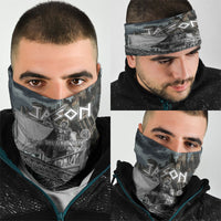 Jason Argo The First Voyage Neck Gaiter Ancient Greek Mythology Heroic Warrior Dragon Battle