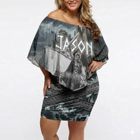 Jason Argo The First Voyage Off Shoulder Short Dress Ancient Greek Mythology Heroic Warrior Dragon Battle