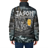 Jason Argo The First Voyage Padded Jacket Ancient Greek Mythology Heroic Warrior Dragon Battle