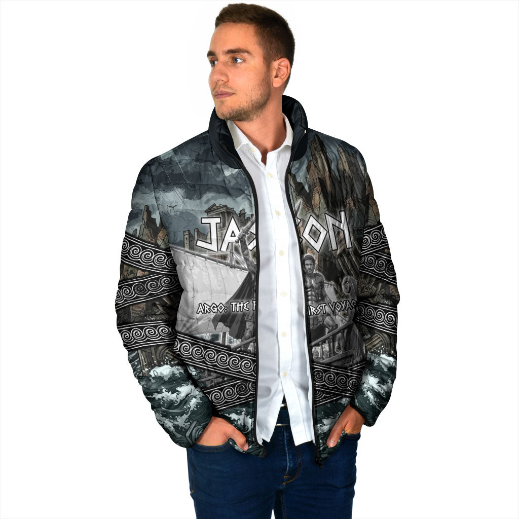 Jason Argo The First Voyage Padded Jacket Ancient Greek Mythology Heroic Warrior Dragon Battle