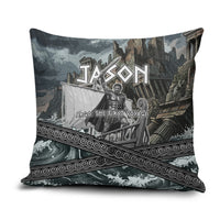 Jason Argo The First Voyage Pillow Cover Ancient Greek Mythology Heroic Warrior Dragon Battle