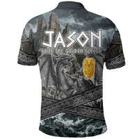 Jason Argo The First Voyage Polo Shirt Ancient Greek Mythology Heroic Warrior Dragon Battle