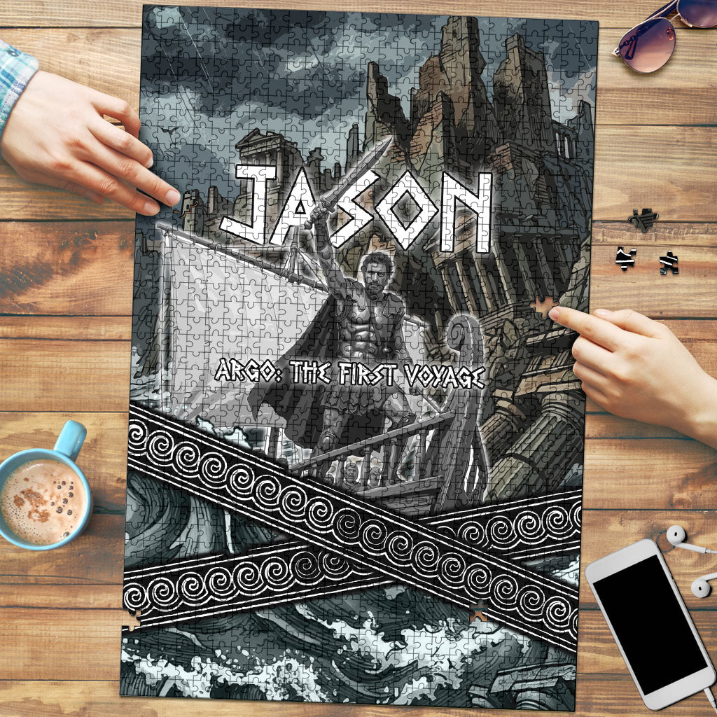 Jason Argo The First Voyage Puzzle Ancient Greek Mythology Heroic Warrior Dragon Battle
