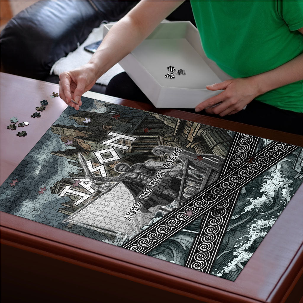 Jason Argo The First Voyage Puzzle Ancient Greek Mythology Heroic Warrior Dragon Battle