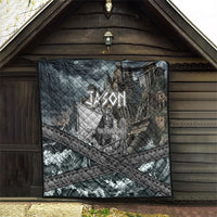 Jason Argo The First Voyage Quilt Ancient Greek Mythology Heroic Warrior Dragon Battle