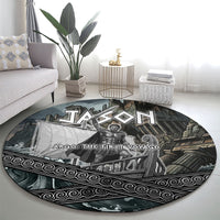 Jason Argo The First Voyage Round Carpet Ancient Greek Mythology Heroic Warrior Dragon Battle