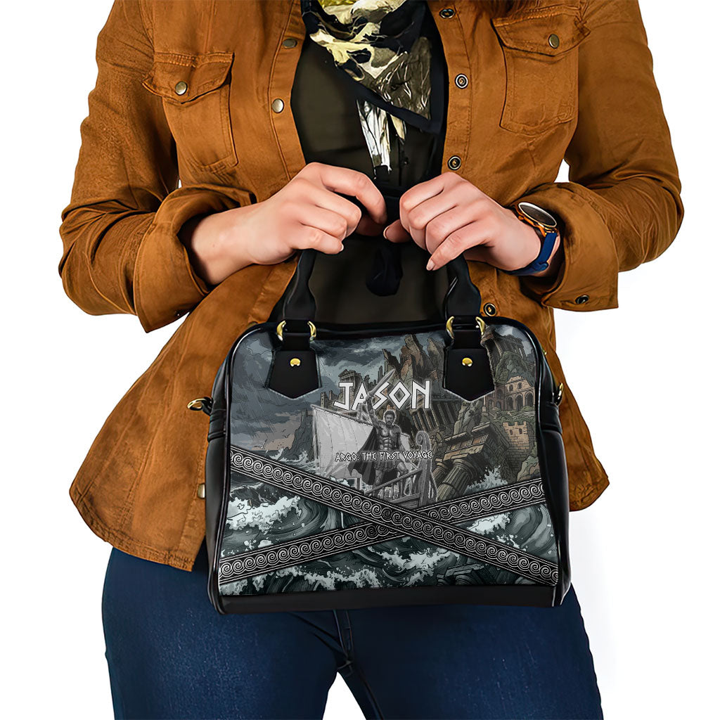 Jason Argo The First Voyage Shoulder Handbag Ancient Greek Mythology Heroic Warrior Dragon Battle