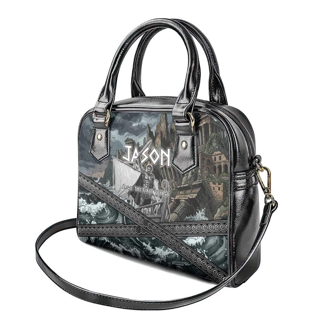 Jason Argo The First Voyage Shoulder Handbag Ancient Greek Mythology Heroic Warrior Dragon Battle