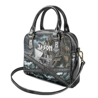 Jason Argo The First Voyage Shoulder Handbag Ancient Greek Mythology Heroic Warrior Dragon Battle