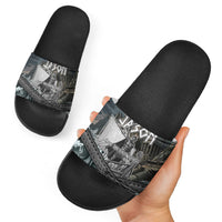 Jason Argo The First Voyage Slide Sandals Ancient Greek Mythology Heroic Warrior Dragon Battle