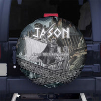 Jason Argo The First Voyage Spare Tire Cover Ancient Greek Mythology Heroic Warrior Dragon Battle