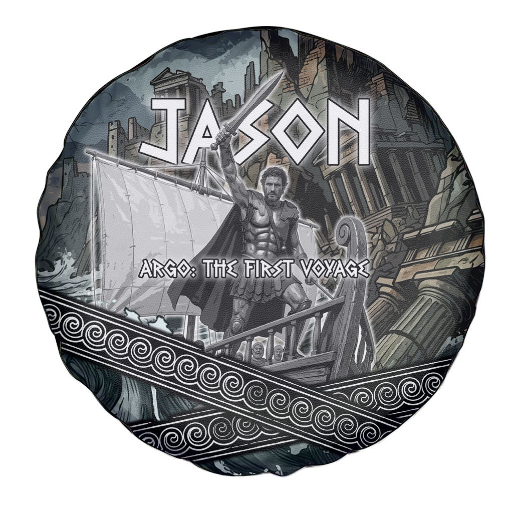 Jason Argo The First Voyage Spare Tire Cover Ancient Greek Mythology Heroic Warrior Dragon Battle