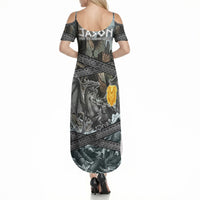 Jason Argo The First Voyage Summer Maxi Dress Ancient Greek Mythology Heroic Warrior Dragon Battle