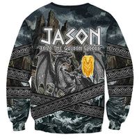 Jason Argo The First Voyage Sweatshirt Ancient Greek Mythology Heroic Warrior Dragon Battle