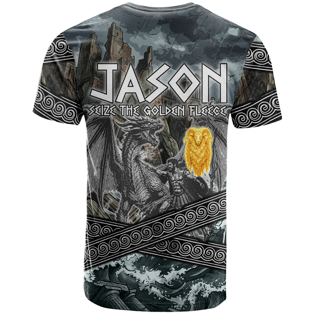 Jason Argo The First Voyage T Shirt Ancient Greek Mythology Heroic Warrior Dragon Battle