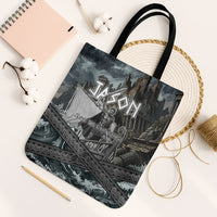 Jason Argo The First Voyage Tote Bag Ancient Greek Mythology Heroic Warrior Dragon Battle