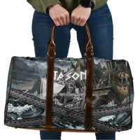 Jason Argo The First Voyage Travel Bag Ancient Greek Mythology Heroic Warrior Dragon Battle