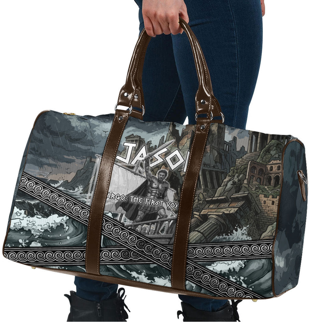 Jason Argo The First Voyage Travel Bag Ancient Greek Mythology Heroic Warrior Dragon Battle