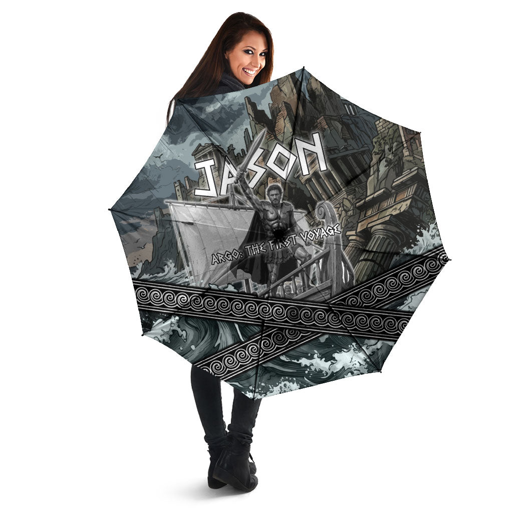 Jason Argo The First Voyage Umbrella Ancient Greek Mythology Heroic Warrior Dragon Battle
