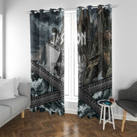 Jason Argo The First Voyage Window Curtain Ancient Greek Mythology Heroic Warrior Dragon Battle