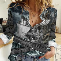 Jason Argo The First Voyage Women Casual Shirt Ancient Greek Mythology Heroic Warrior Dragon Battle