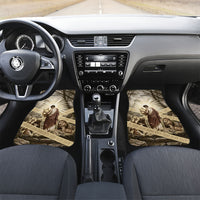 Orpheus Greek Mythology Lyre Musician Car Mats Vintage Ancient Greek Meander Classical Statue