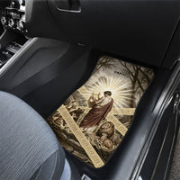 Orpheus Greek Mythology Lyre Musician Car Mats Vintage Ancient Greek Meander Classical Statue
