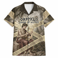 Orpheus Greek Mythology Lyre Musician Hawaiian Shirt Vintage Ancient Greek Meander Classical Statue